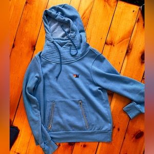 Ocean Blue Aviator Nation Ninja Hoodie